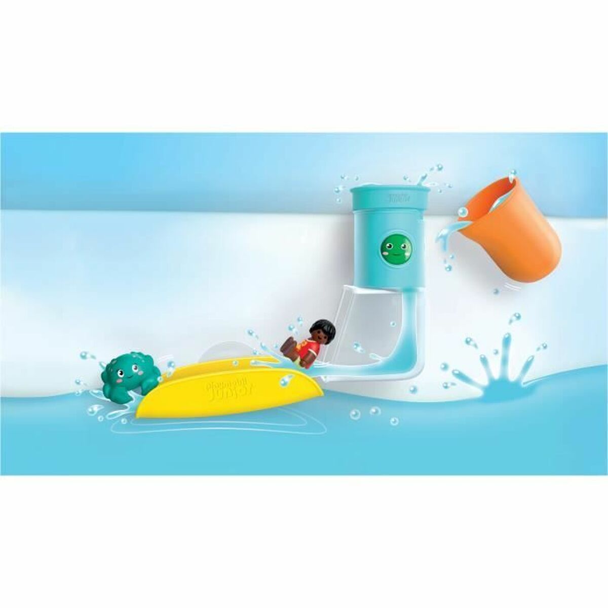 Playset Playmobil Junior Water 71775 8 Onderdelen