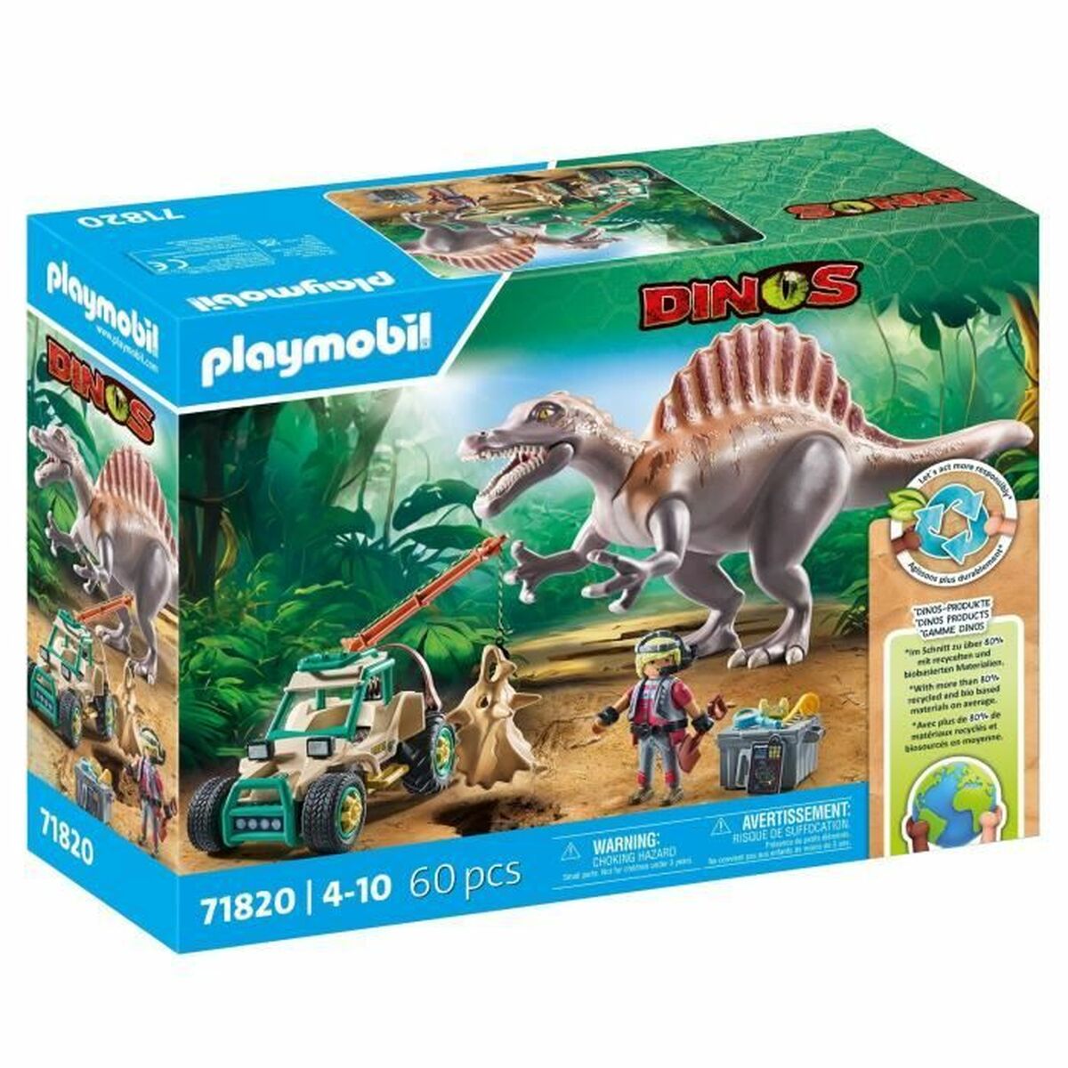 Playset Playmobil 71820 60 Τεμάχια