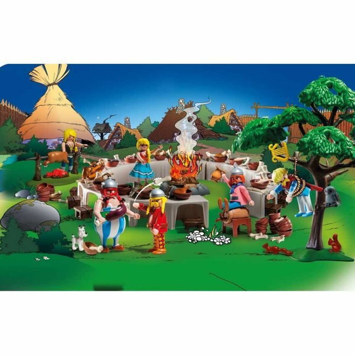 Playset Playmobil 71827 Astérix 159 Τεμάχια