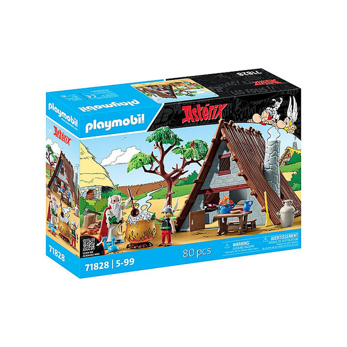 Playset Playmobil 71828 Astérix 80 Onderdelen