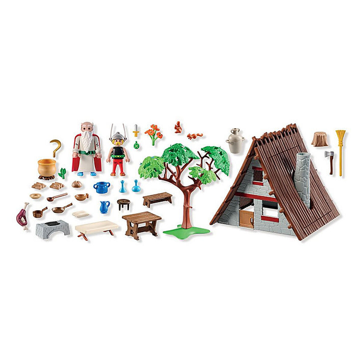 Playset Playmobil 71828 Astérix 80 Onderdelen
