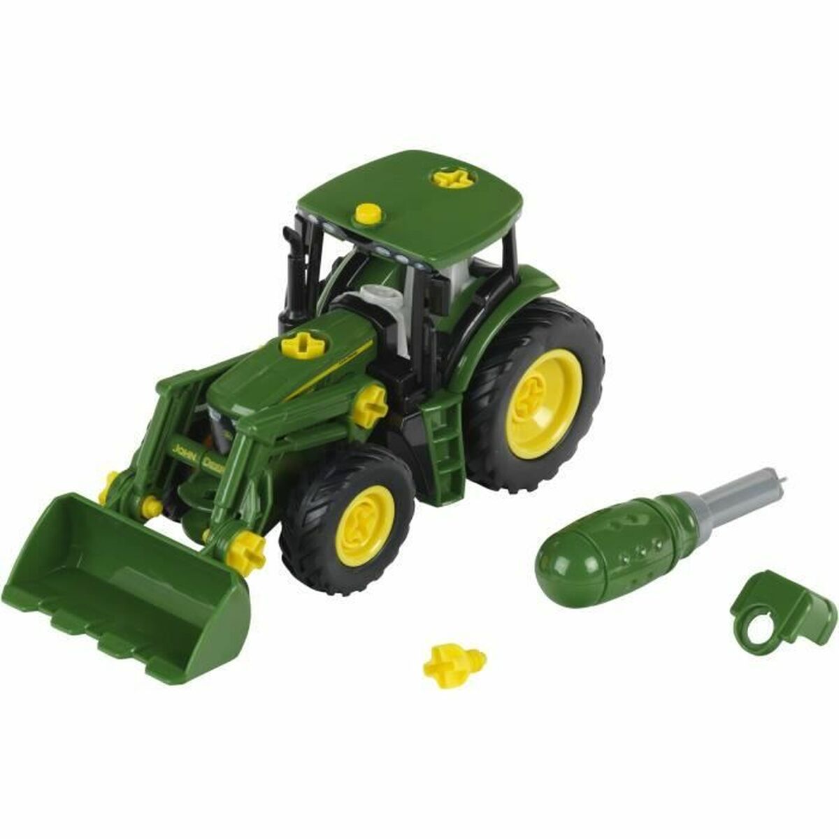 Bouwspel Klein Blockables 1:24 Tractor Groen