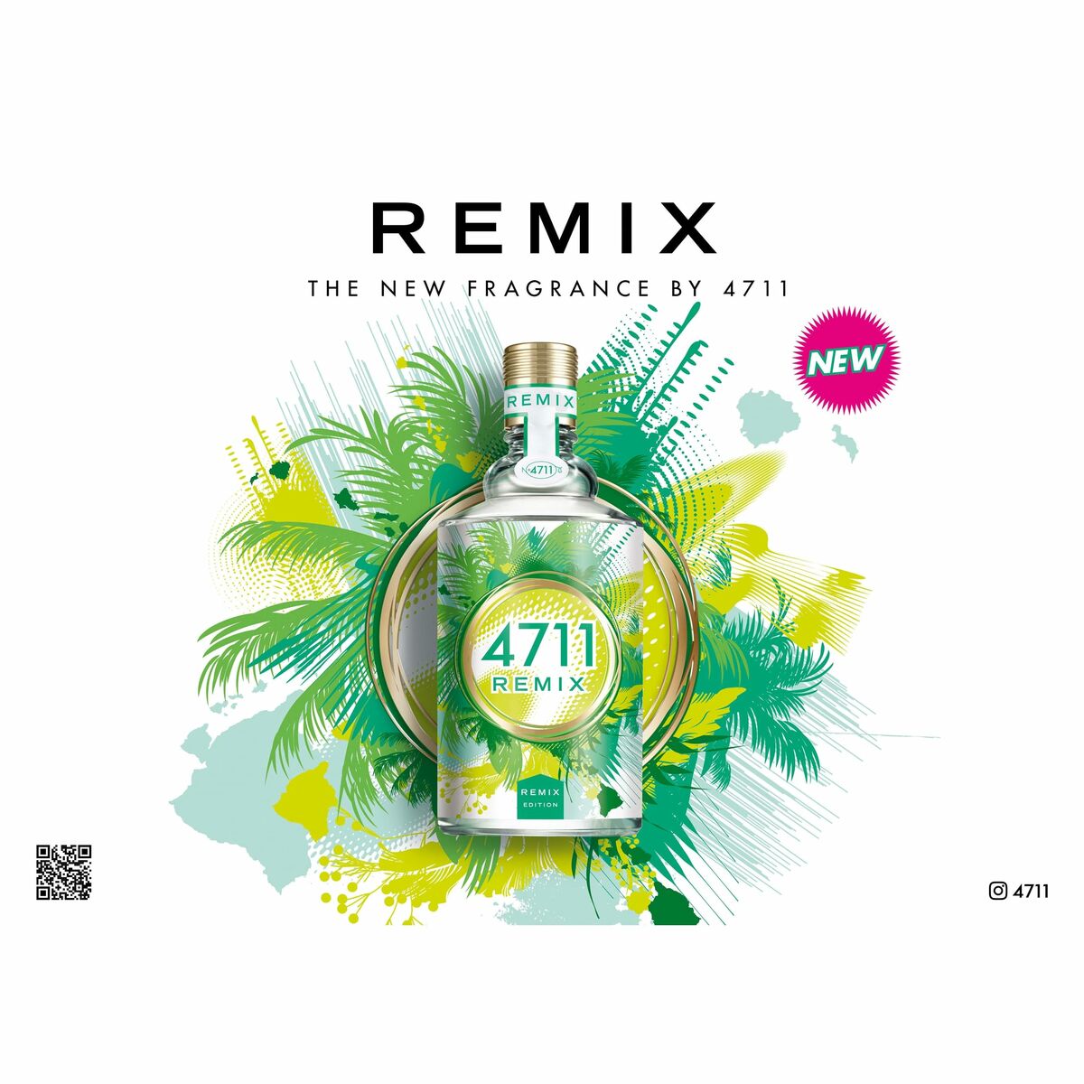 Perfumy Unisex 4711 Remix Green Oasis EDP 100 ml