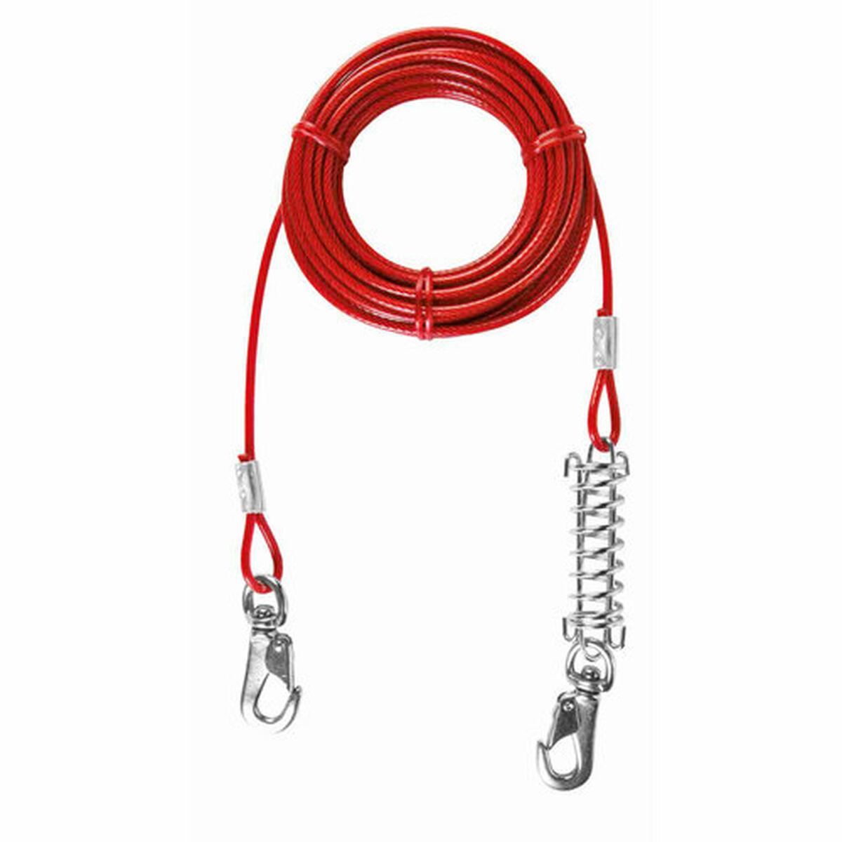Hondenriem Trixie Rood 8 m