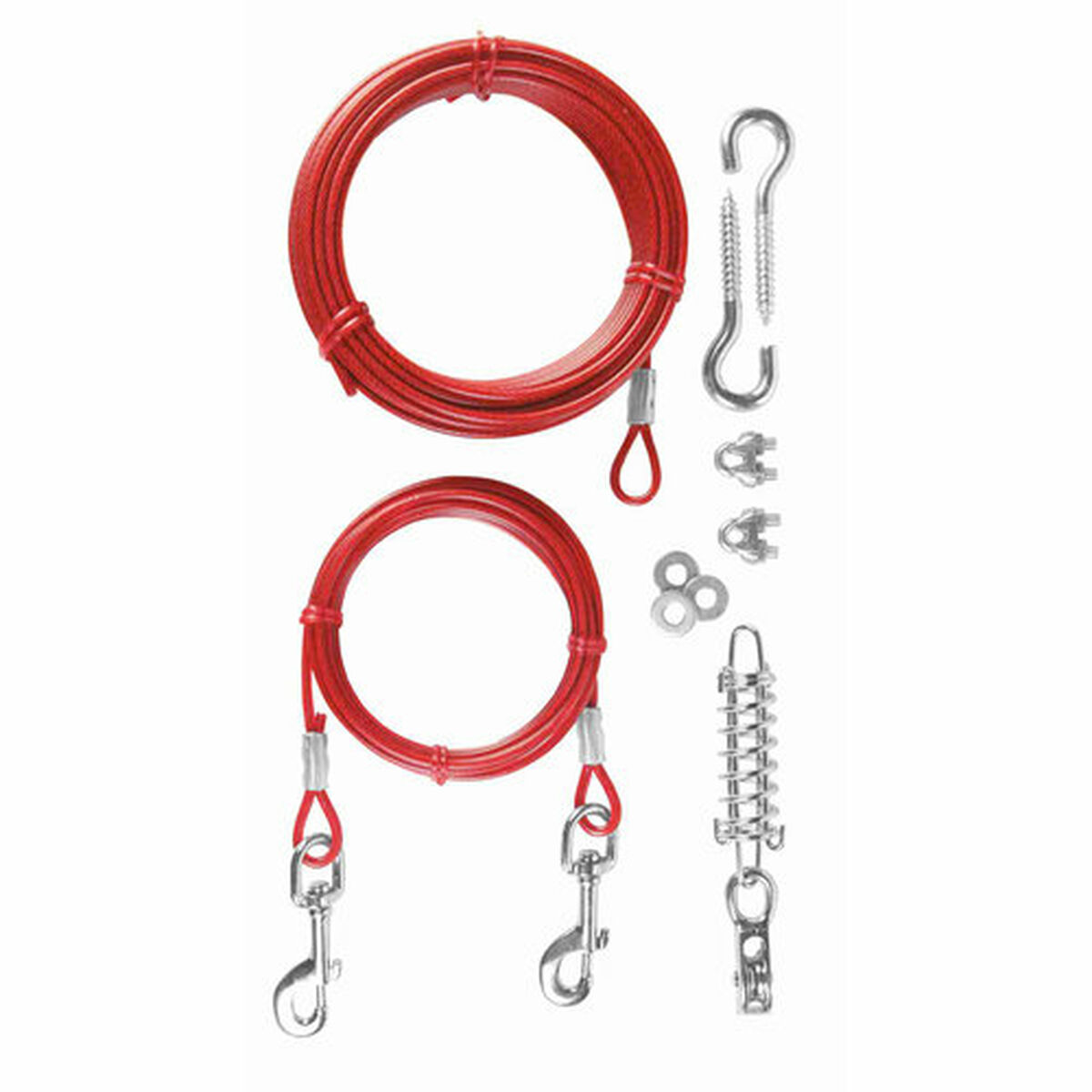 Dog Lead Trixie Red 15 m, view 2