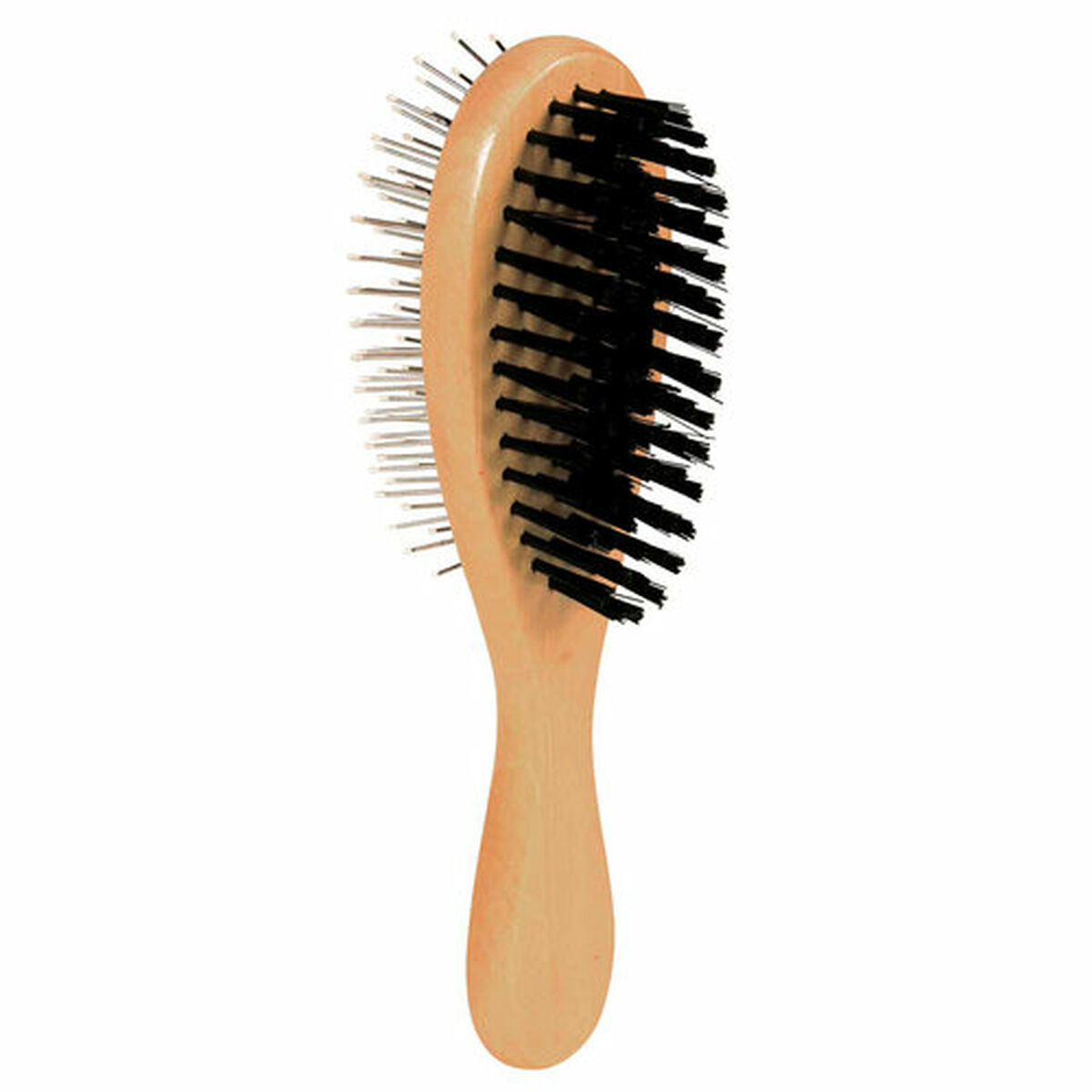 Dog Brush Trixie Brown Black Cat Double, view 2