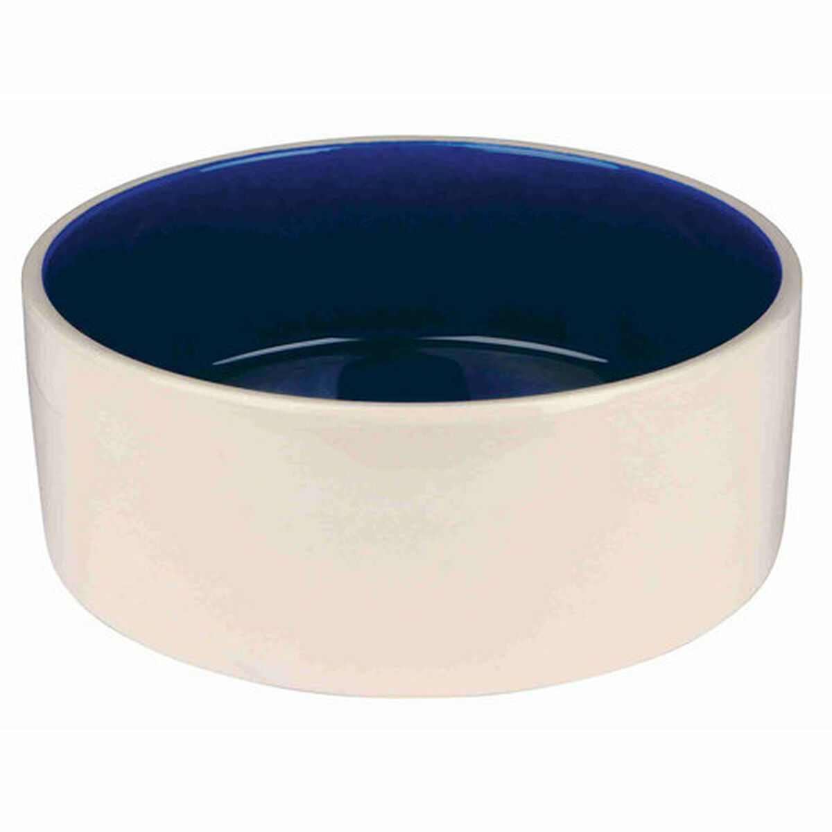 Pet feeding dish Trixie Blue Cream 2,3 L Ceramic, view 2