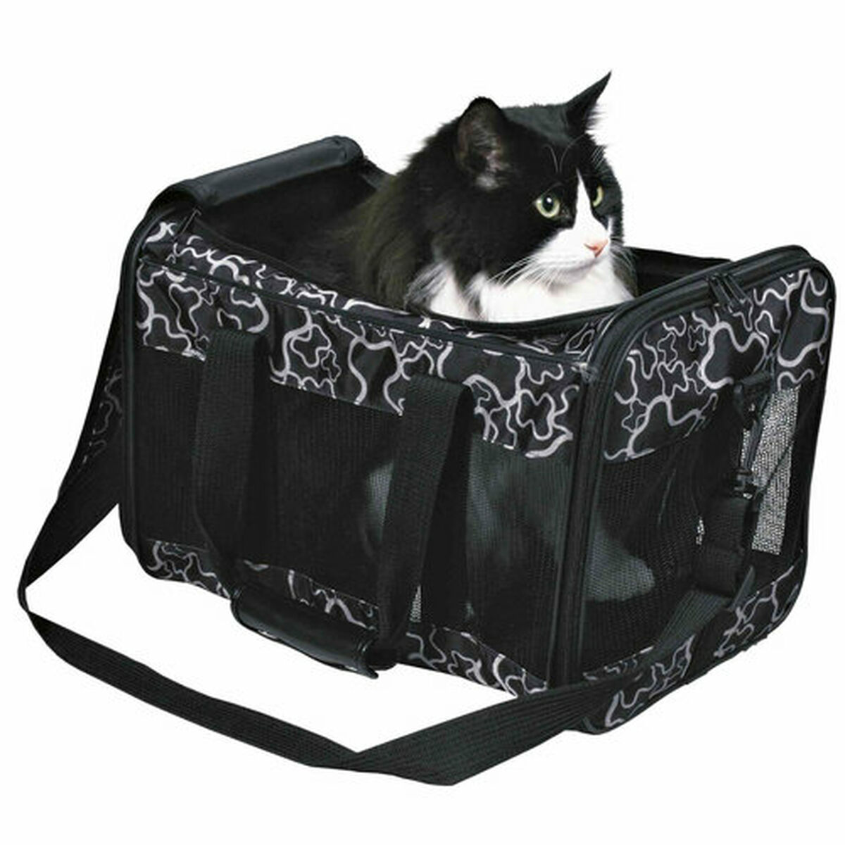 Pet Handbag Trixie Adrina Black 26 × 27 × 42 CM, view 2
