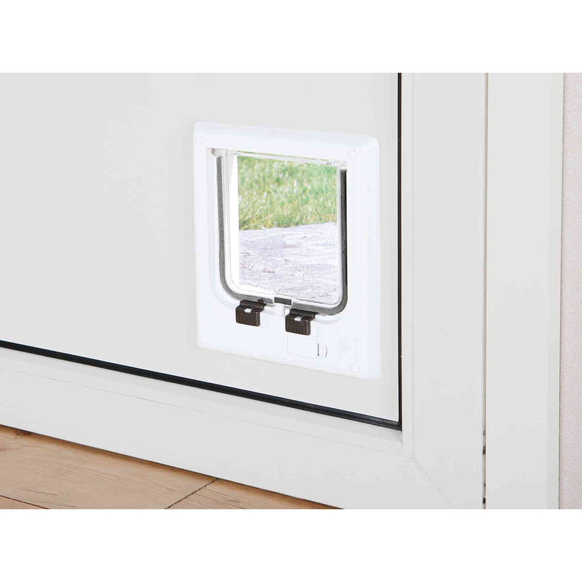 Cat Flap Trixie White Plastic 21,1 × 24,4 CM, view 6