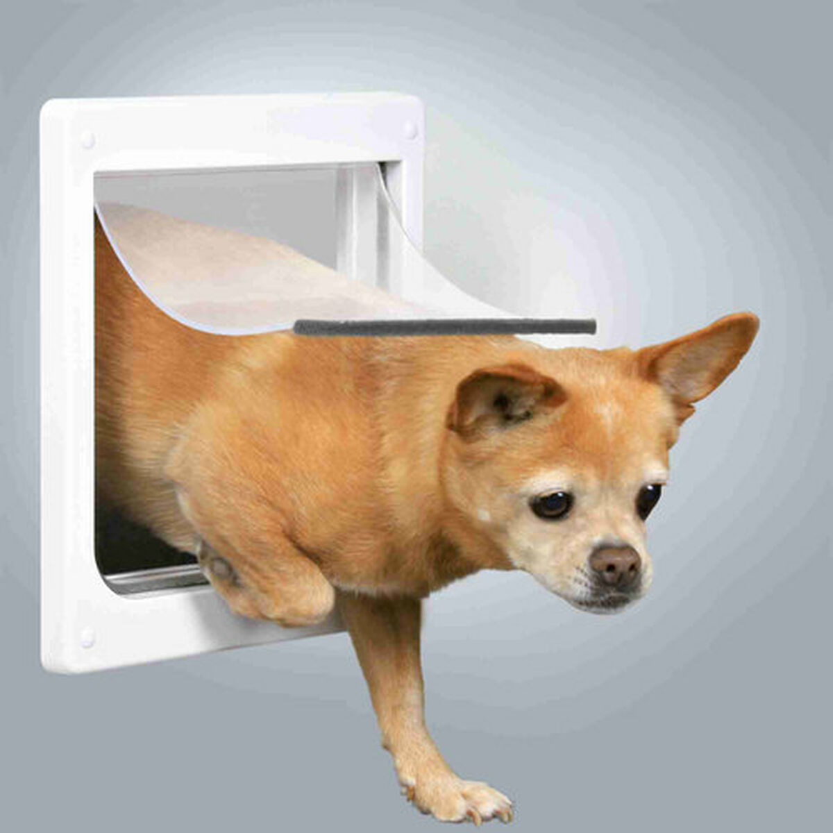 Cat Flap Trixie White Plastic 25 × 29 CM, view 6