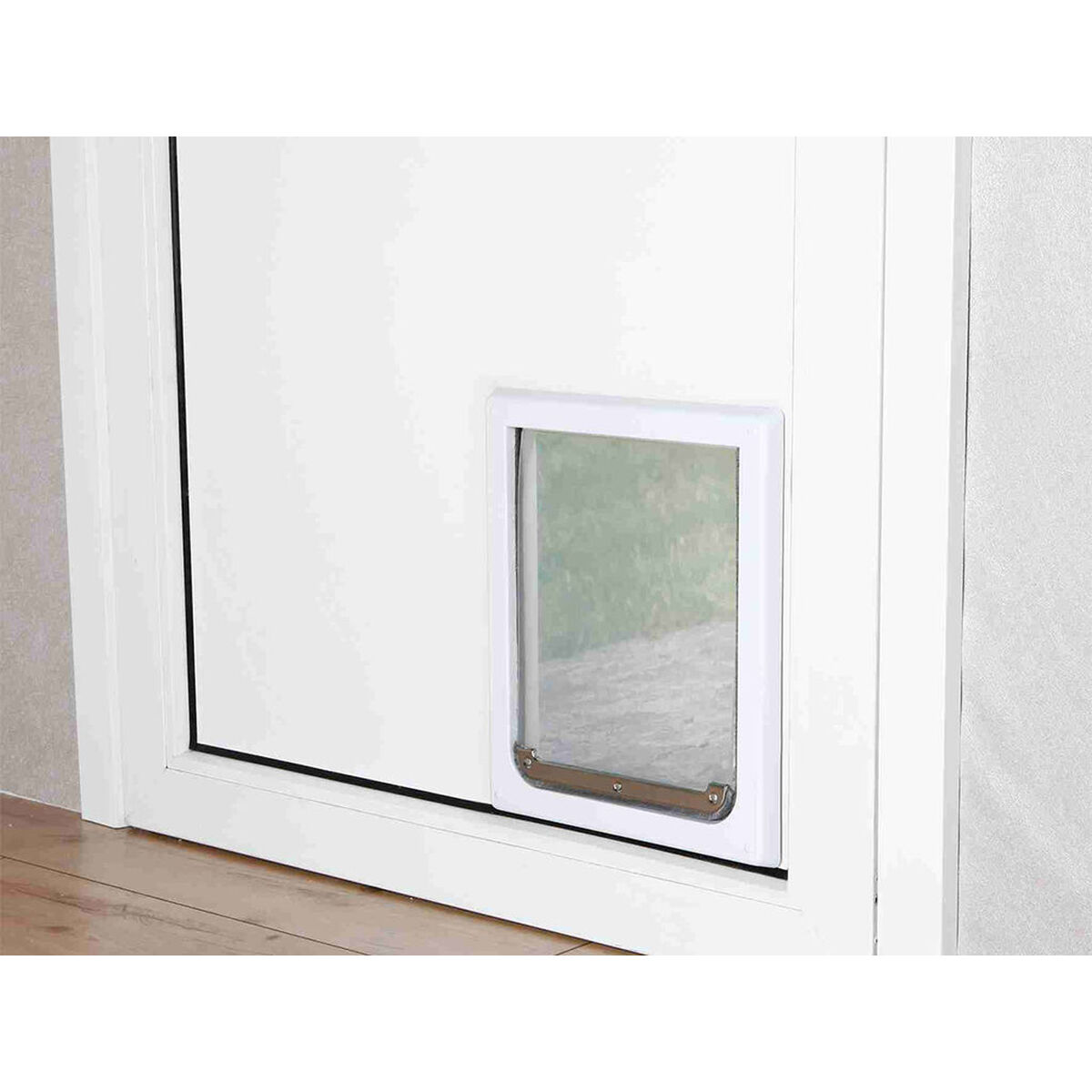Cat Flap Trixie White Plastic 30 × 36 CM, view 3