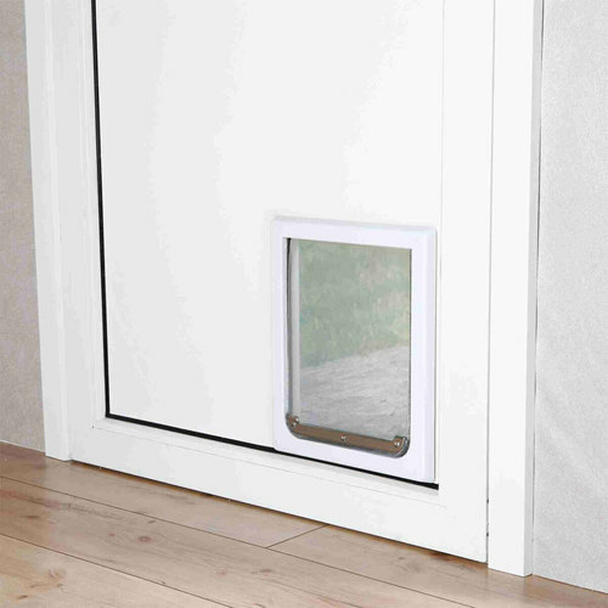 Cat Flap Trixie White Plastic 30 × 36 CM, view 4