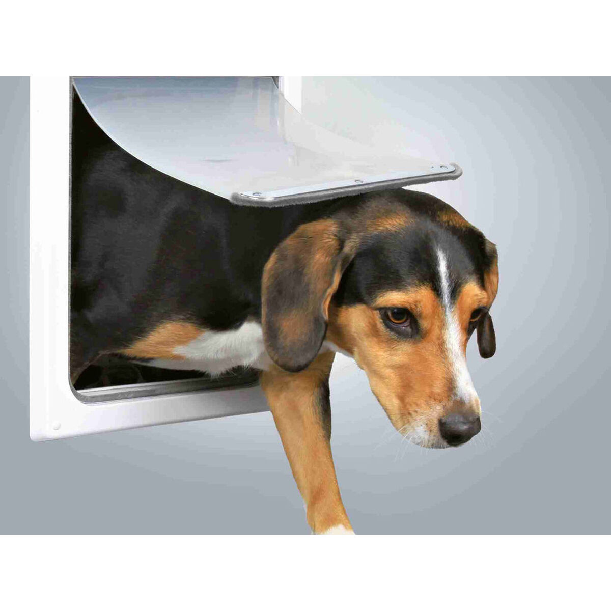 Cat Flap Trixie White Plastic 30 × 36 CM, view 5