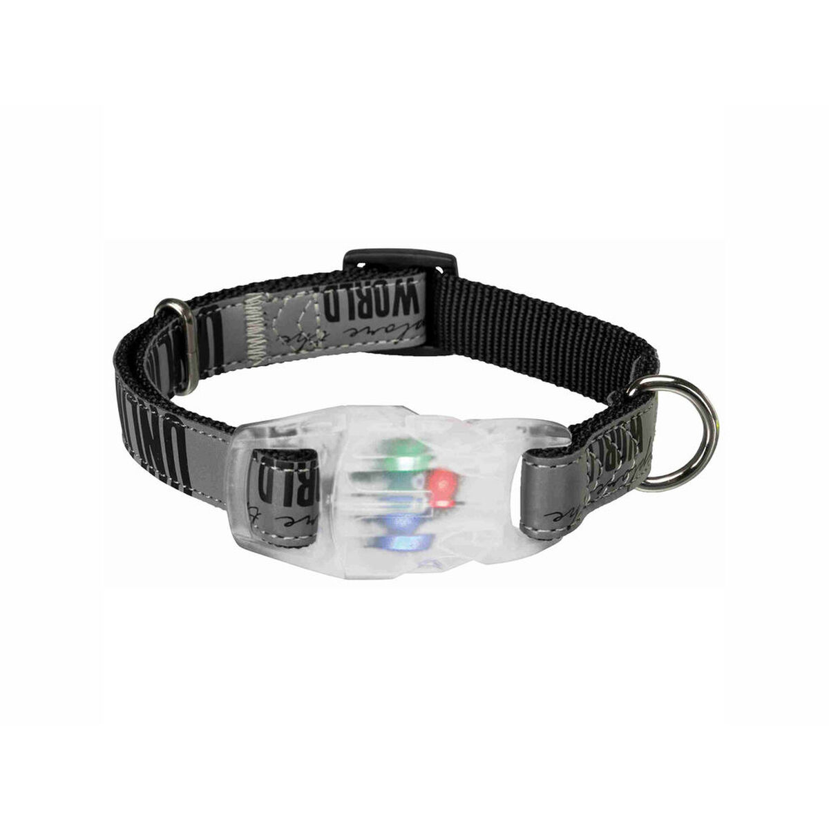 LED Collar for Pets Trixie Explore USB Black S/M 30-45 cm, view 5