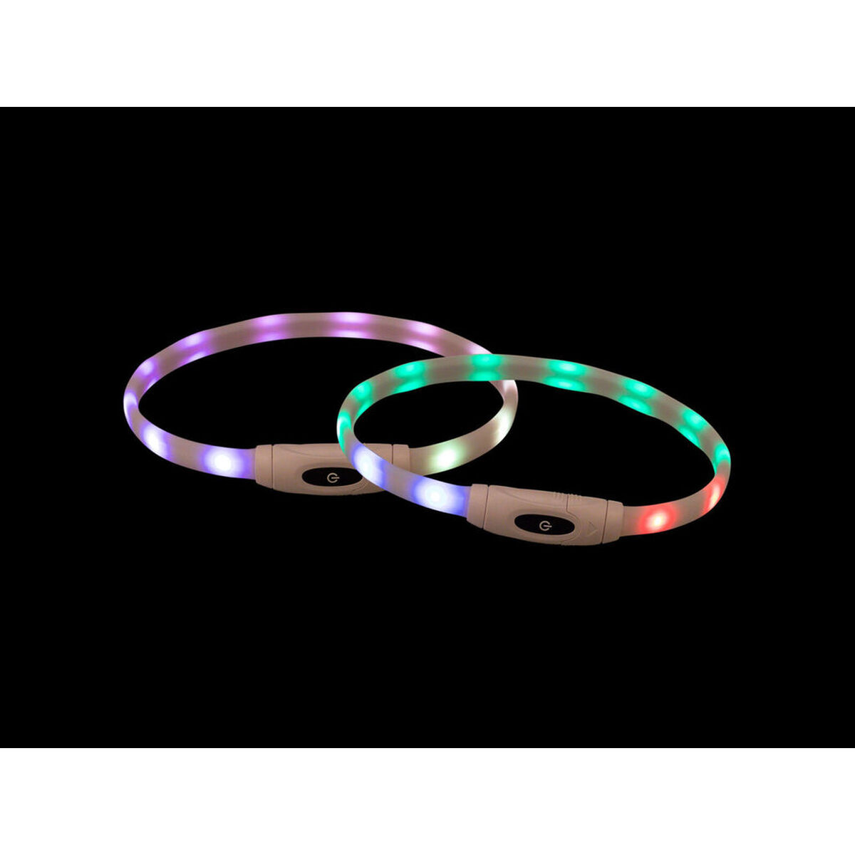 LED Collar for Pets Trixie Multicolour Silicone Plastic, view 2