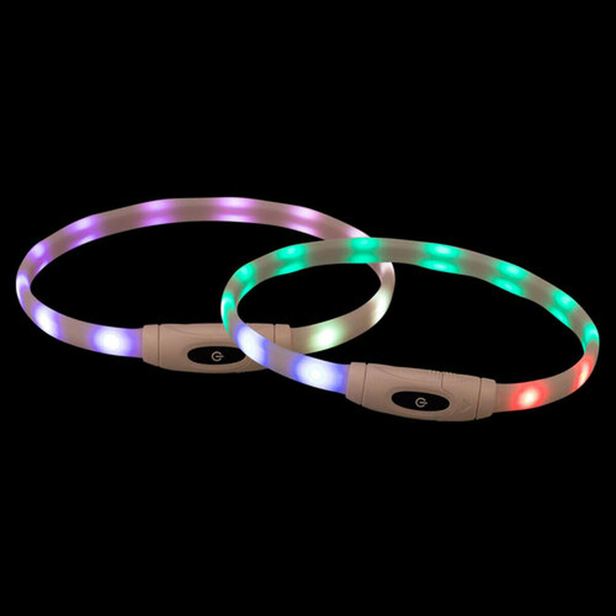 LED Collar for Pets Trixie Multicolour Silicone Plastic, view 3