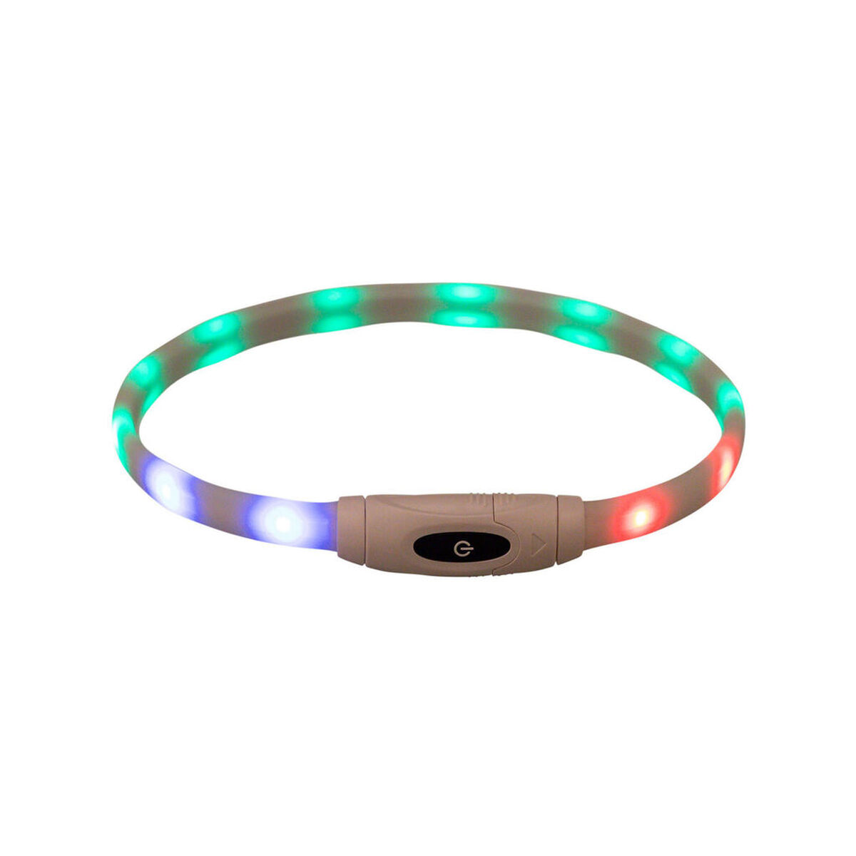 LED Collar for Pets Trixie Multicolour Silicone Plastic, view 4