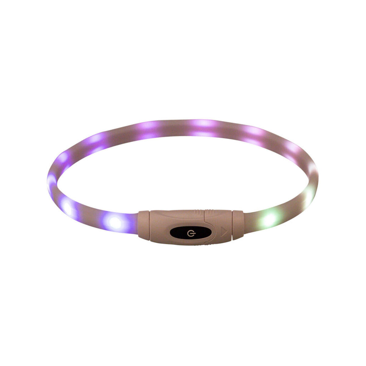 LED Collar for Pets Trixie Multicolour Silicone Plastic, view 5