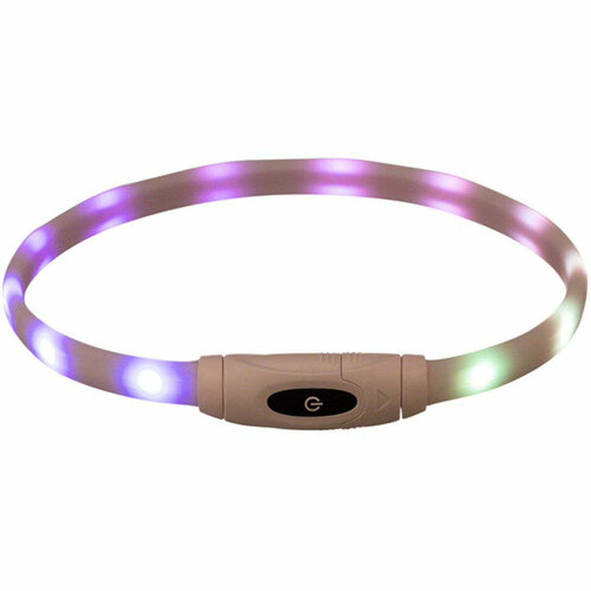 LED Collar for Pets Trixie Multicolour Silicone Plastic, view 6