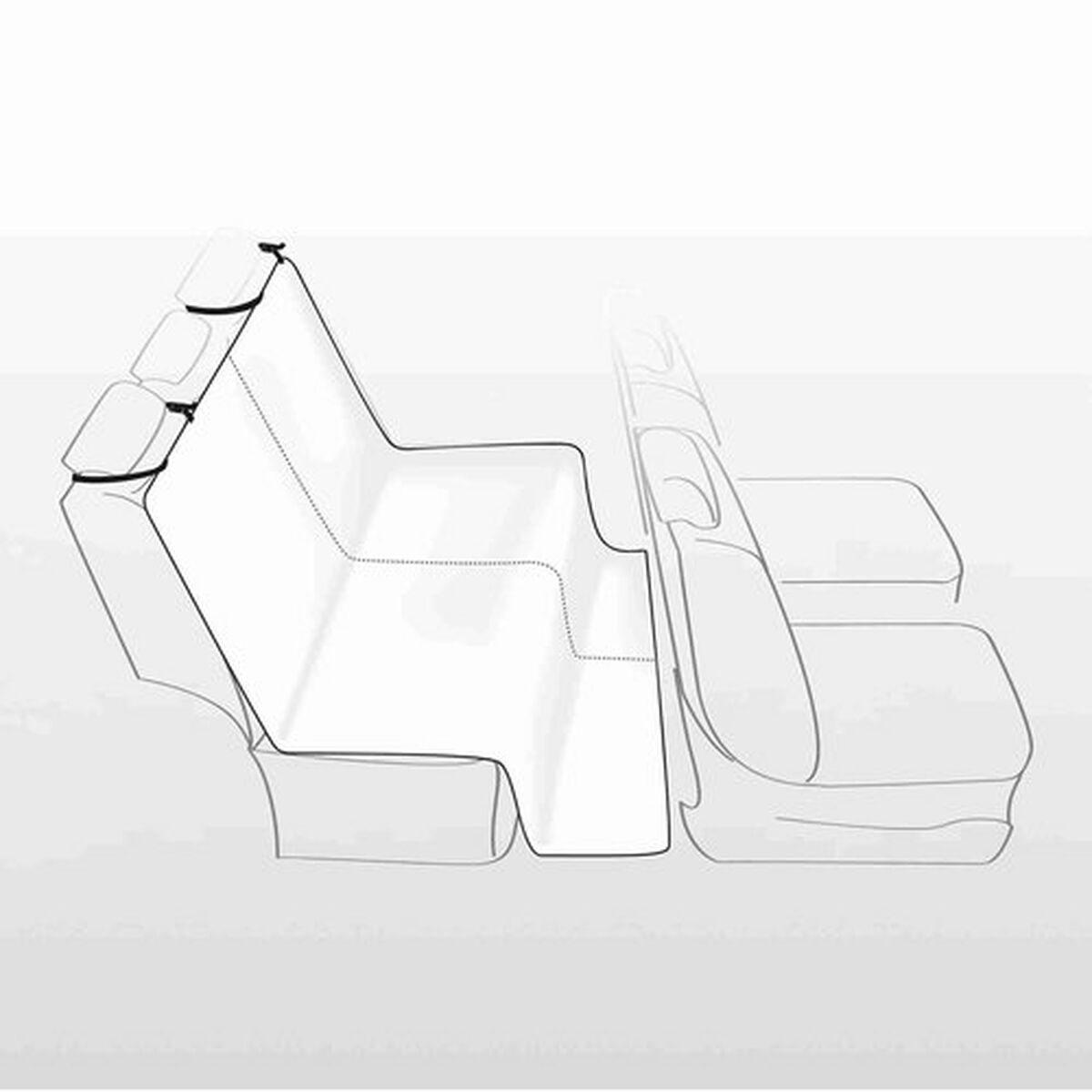 Individual Protective Car Seat Cover for Pets Trixie