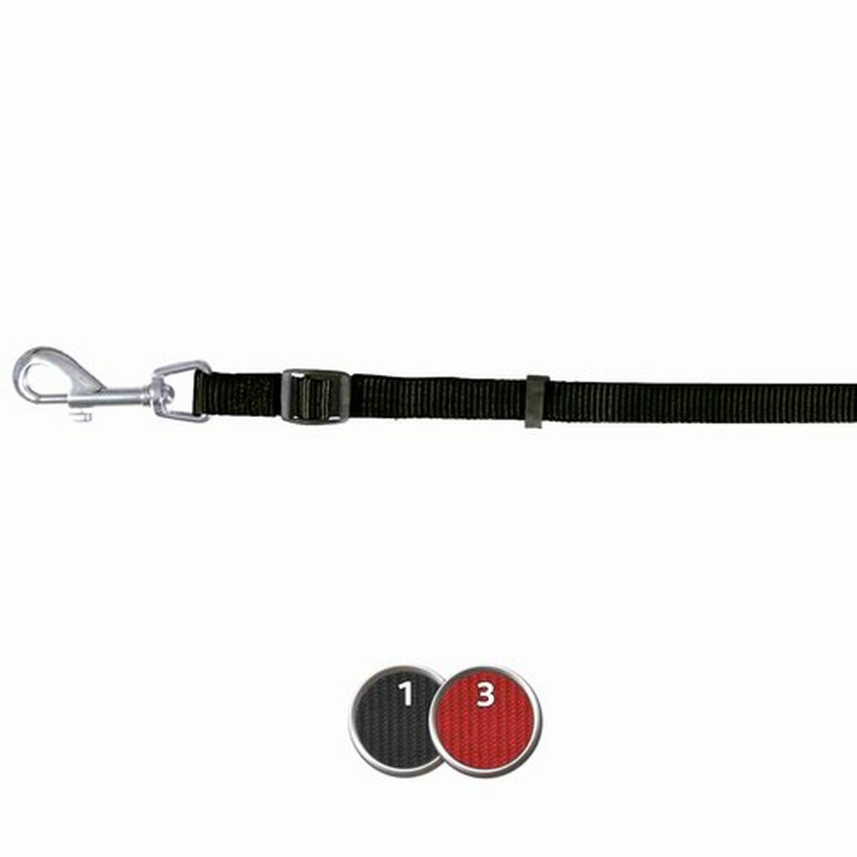 Dog Lead Trixie Classic Red L/XL 1,20-1,80 m, view 4