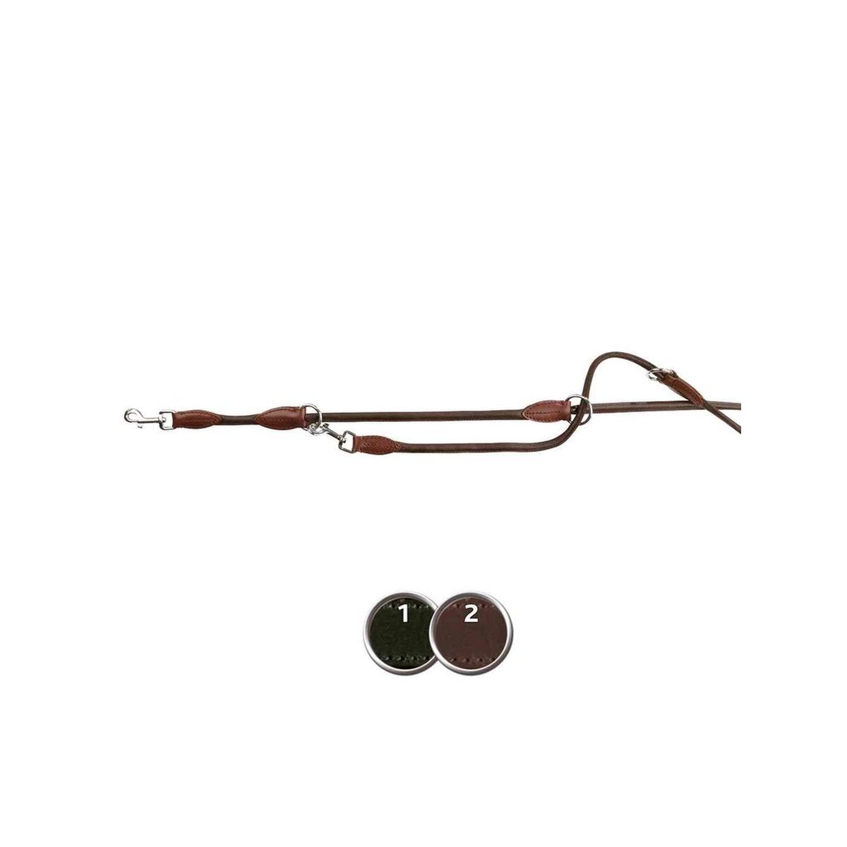 Adjustable dog leash Trixie Black 2 m L/XL, view 3