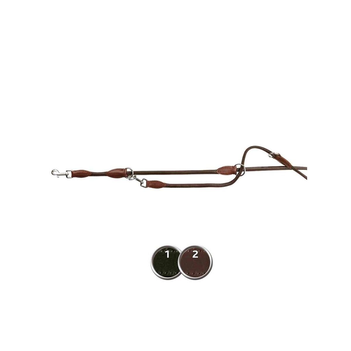 Adjustable dog leash Trixie Active Dark brown 2 m L/XL, view 3