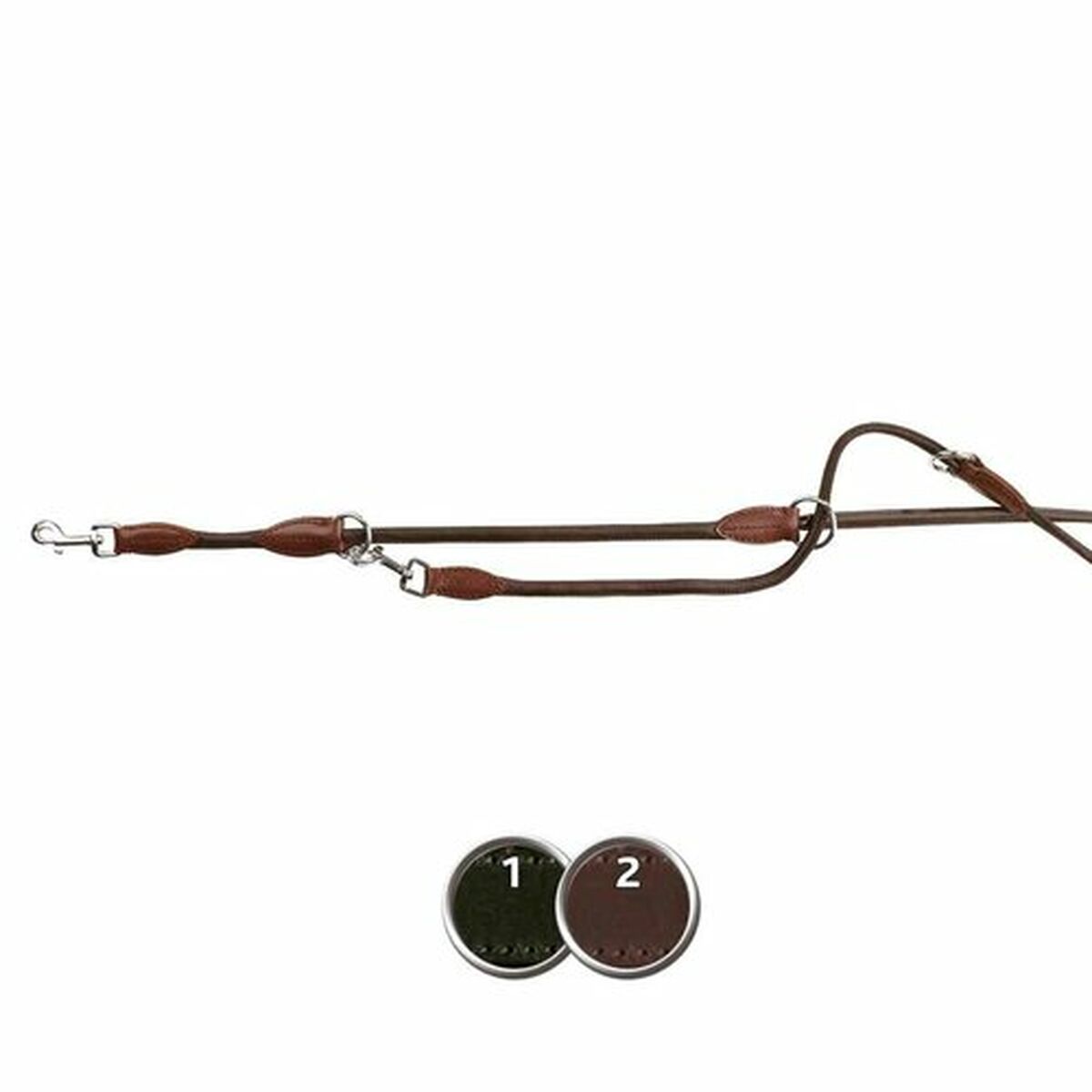 Adjustable dog leash Trixie Active Dark brown 2 m L/XL, view 4