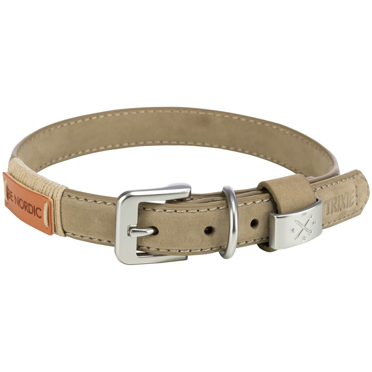 Dog collar Trixie BE NORDIC Sand L 50 cm, view 2