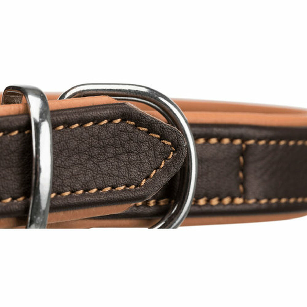 Dog collar Trixie Brown Light brown XS/S, view 4