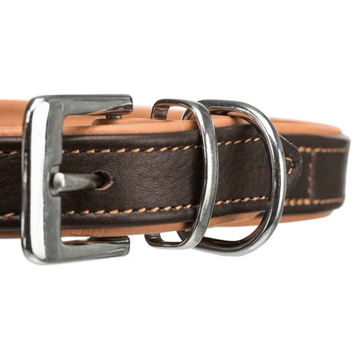 Dog collar Trixie Brown Light brown XS/S, view 6