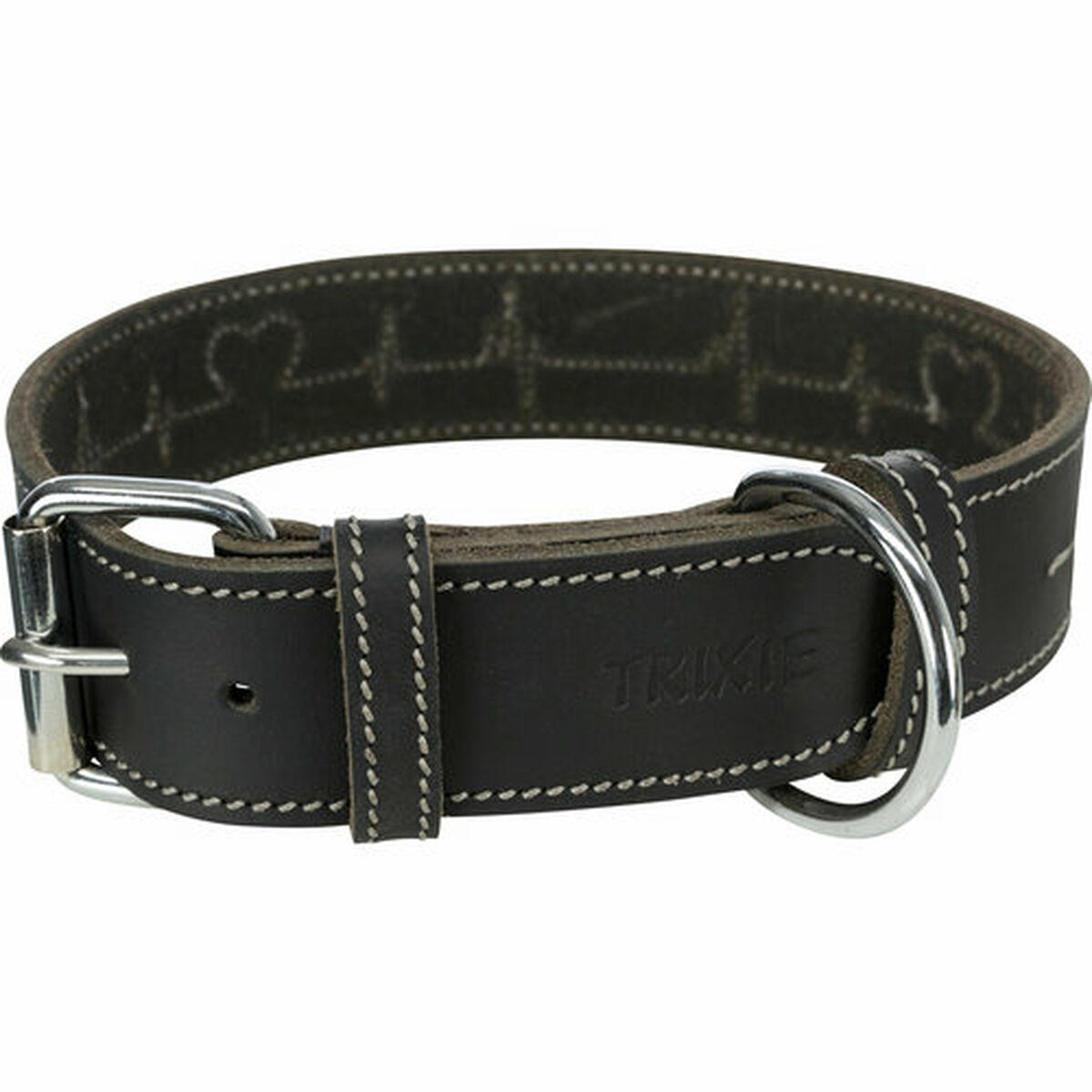 Dog collar Trixie Heartbeat Black S/M 34-40 cm, view 2