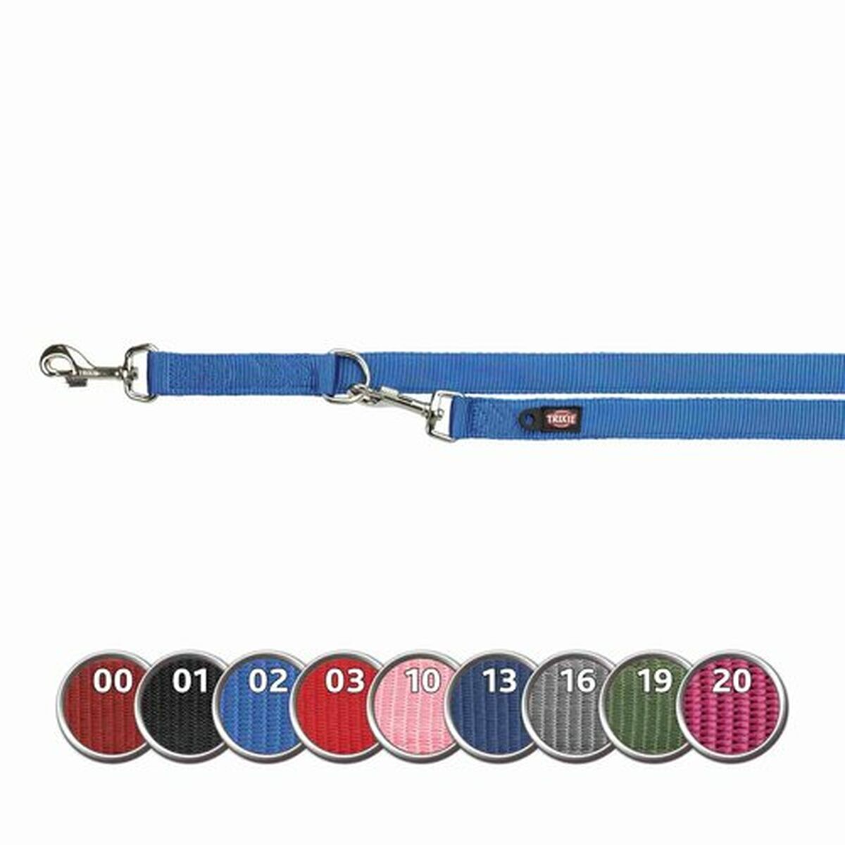 Verstelbare hondenriem Trixie 20092 Kobaltblauw L/XL