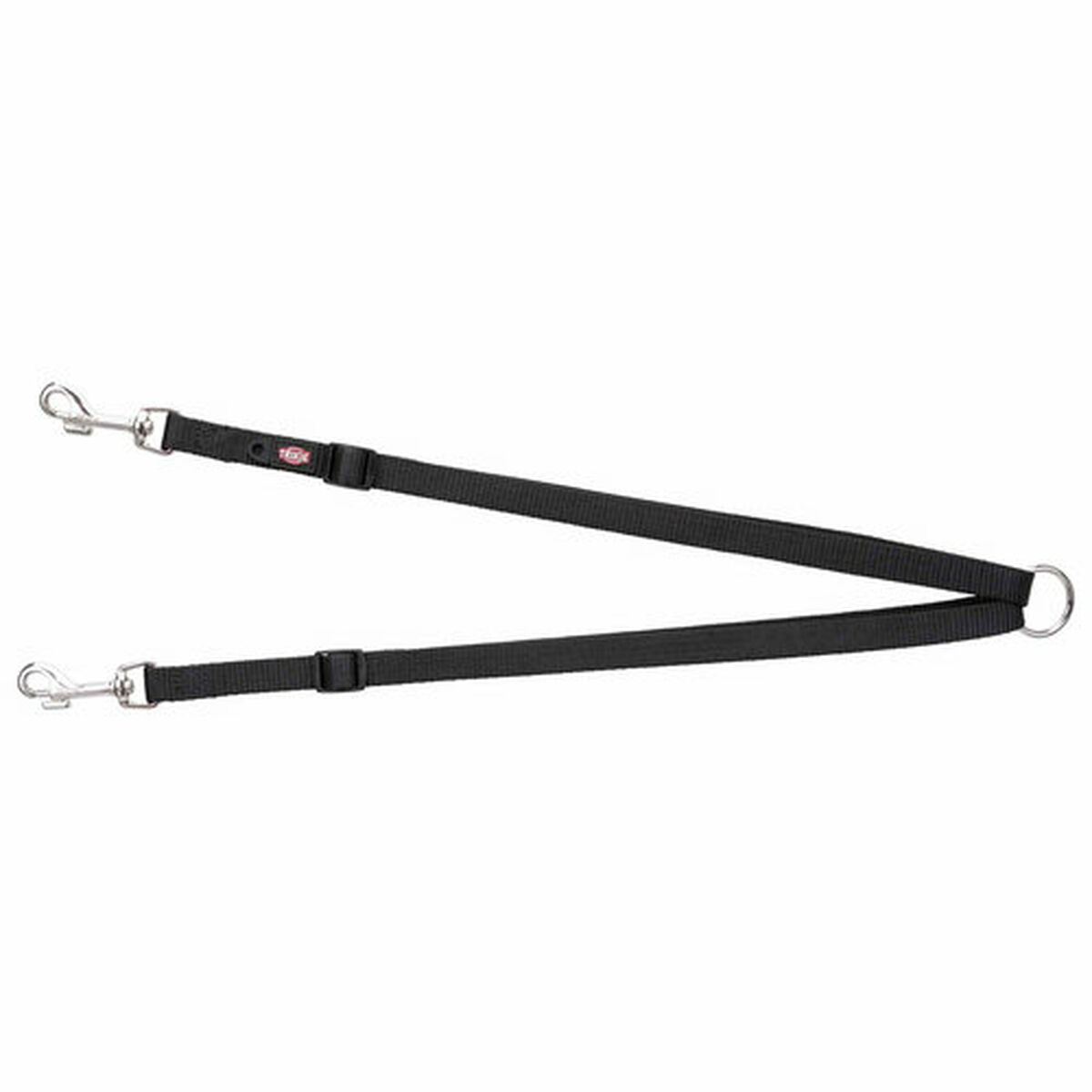 Coupling for 2-dog lead Trixie New Premium Black 40-70 cm XS S M, view 2