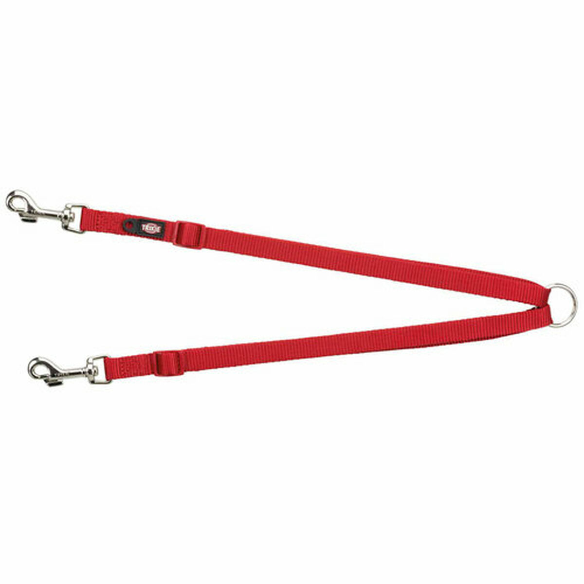 Coupling for 2-dog lead Trixie New Premium Red 40-70 cm XS S M, view 2