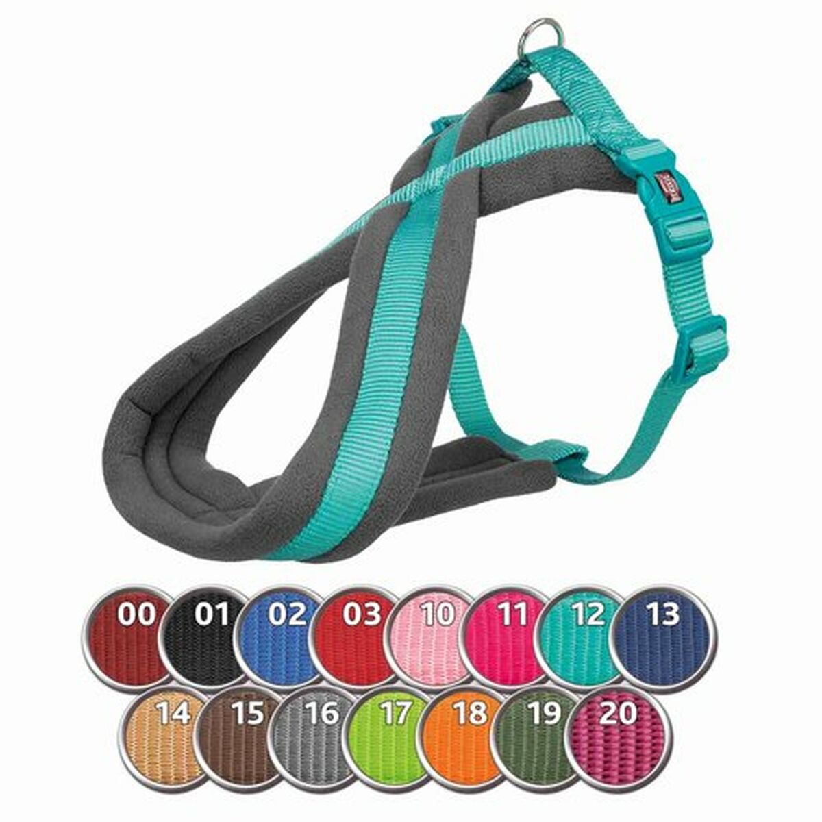 Dog Harness Trixie Confort New Premium Cobalt blue L/XL, view 4