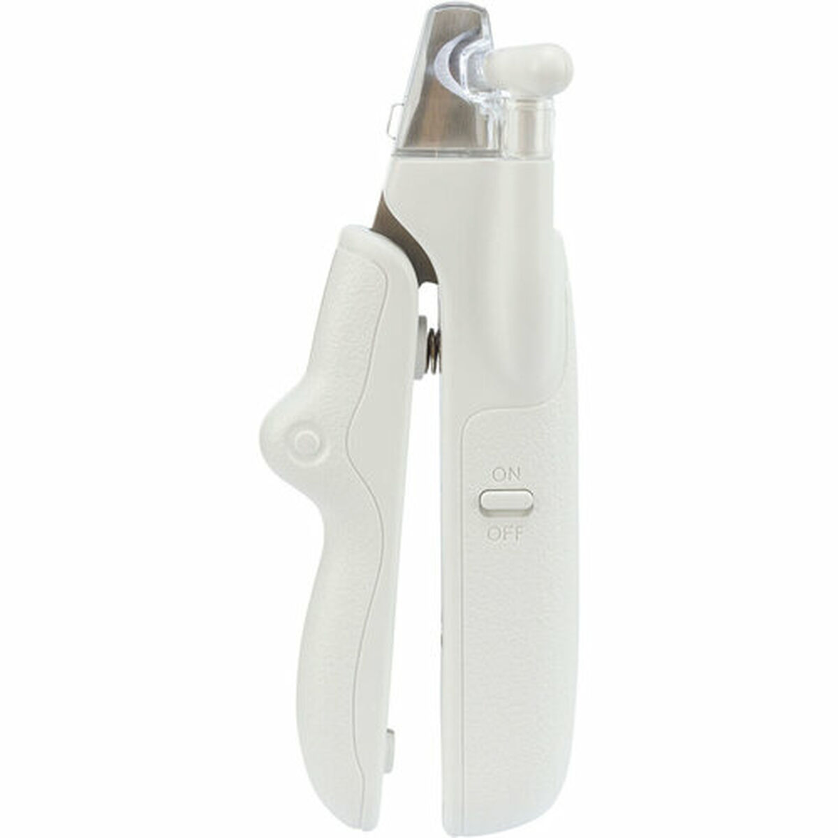 Pet Nail Clippers with LED Trixie Stainless steel Plastic 15 cm White, view 2