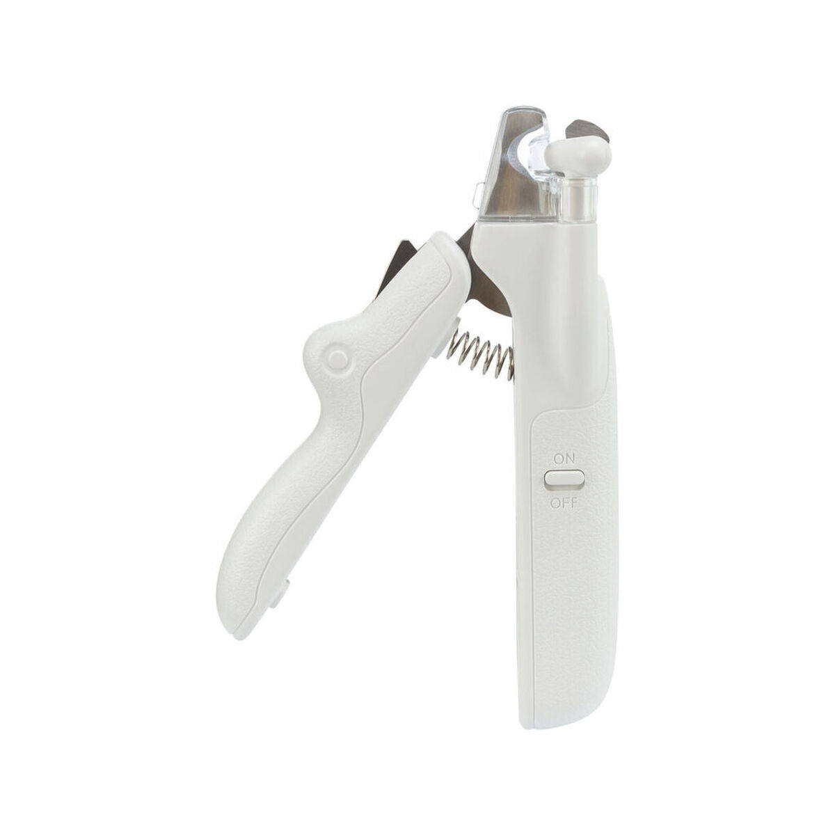 Pet Nail Clippers with LED Trixie Stainless steel Plastic 15 cm White, view 5