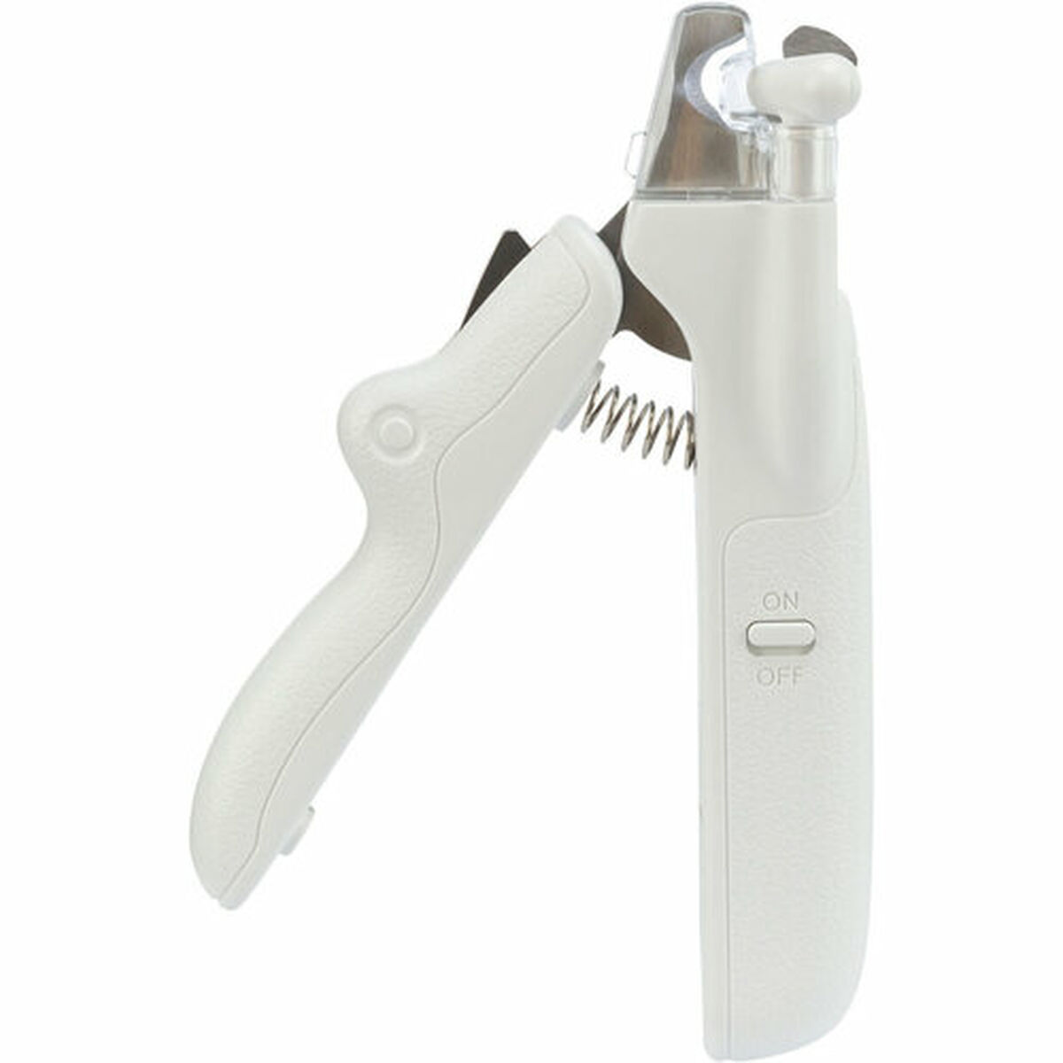 Pet Nail Clippers with LED Trixie Stainless steel Plastic 15 cm White, view 6