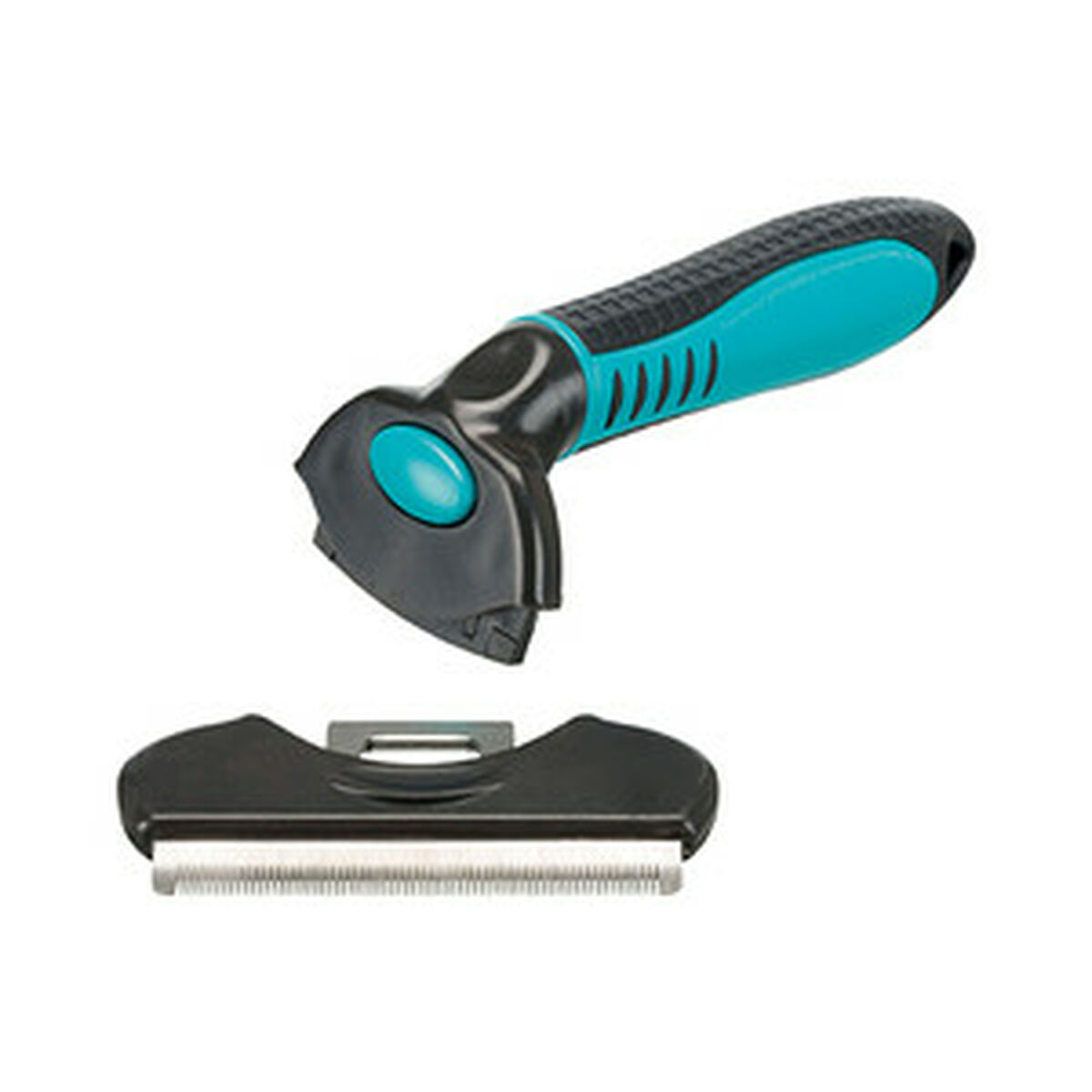 Backcombing brush Trixie Black Turquoise, view 3