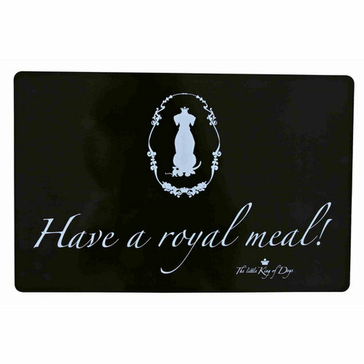 Tablecloth Trixie Have a royal meal Black Plastic 44 × 28 cm, view 2