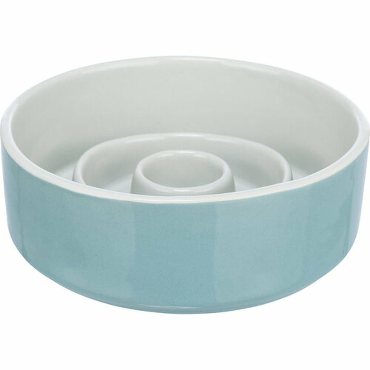 Dog Feeder Trixie Slow Feeding Blue Grey Ø 17 cm 900 ml, view 2