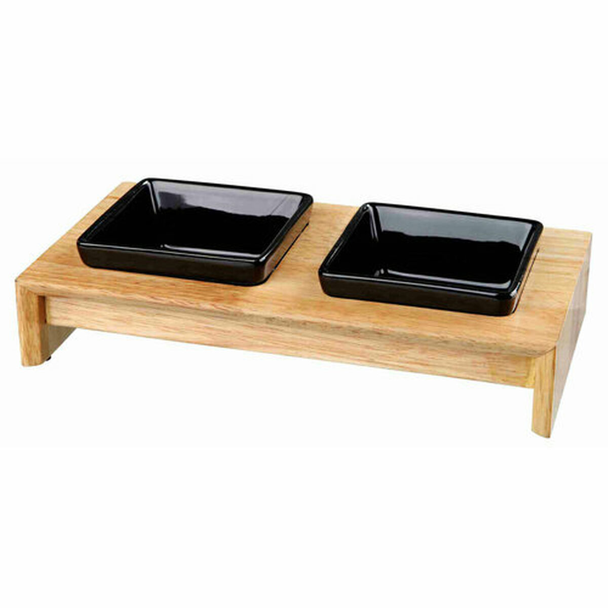Dog Feeder Trixie Black Double, view 2