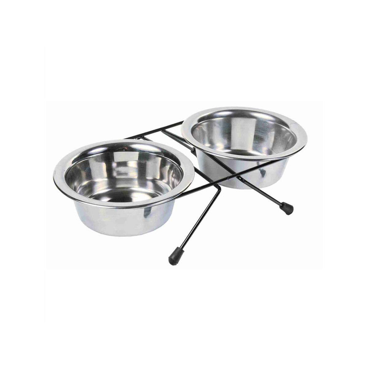 Dog Feeder Trixie Eat on Feet Stainless steel 200 ml Double 2 x 200 ml 11 cm, view 3