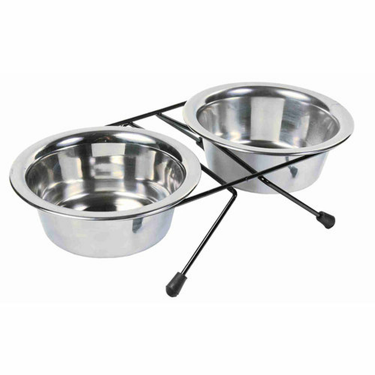 Dog Feeder Trixie Eat on Feet Stainless steel 200 ml Double 2 x 200 ml 11 cm, view 4