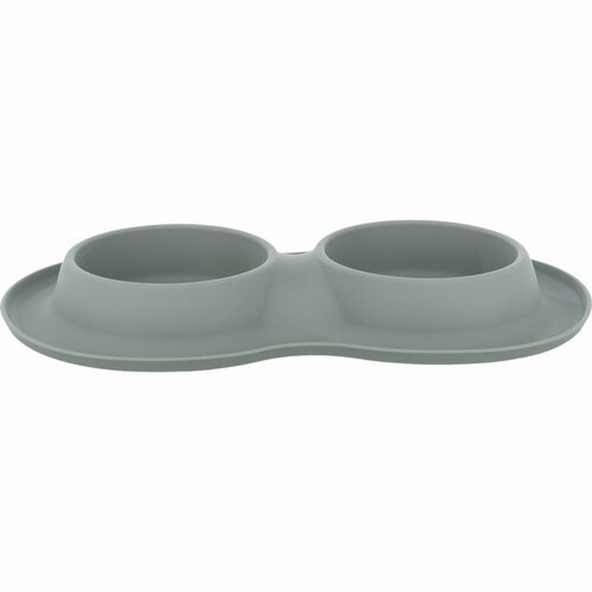 Dog Feeder Trixie Grey Stainless steel Ø 16 cm Double 2 × 0,4 L 40 × 5 × 23 cm (2 Units), view 4