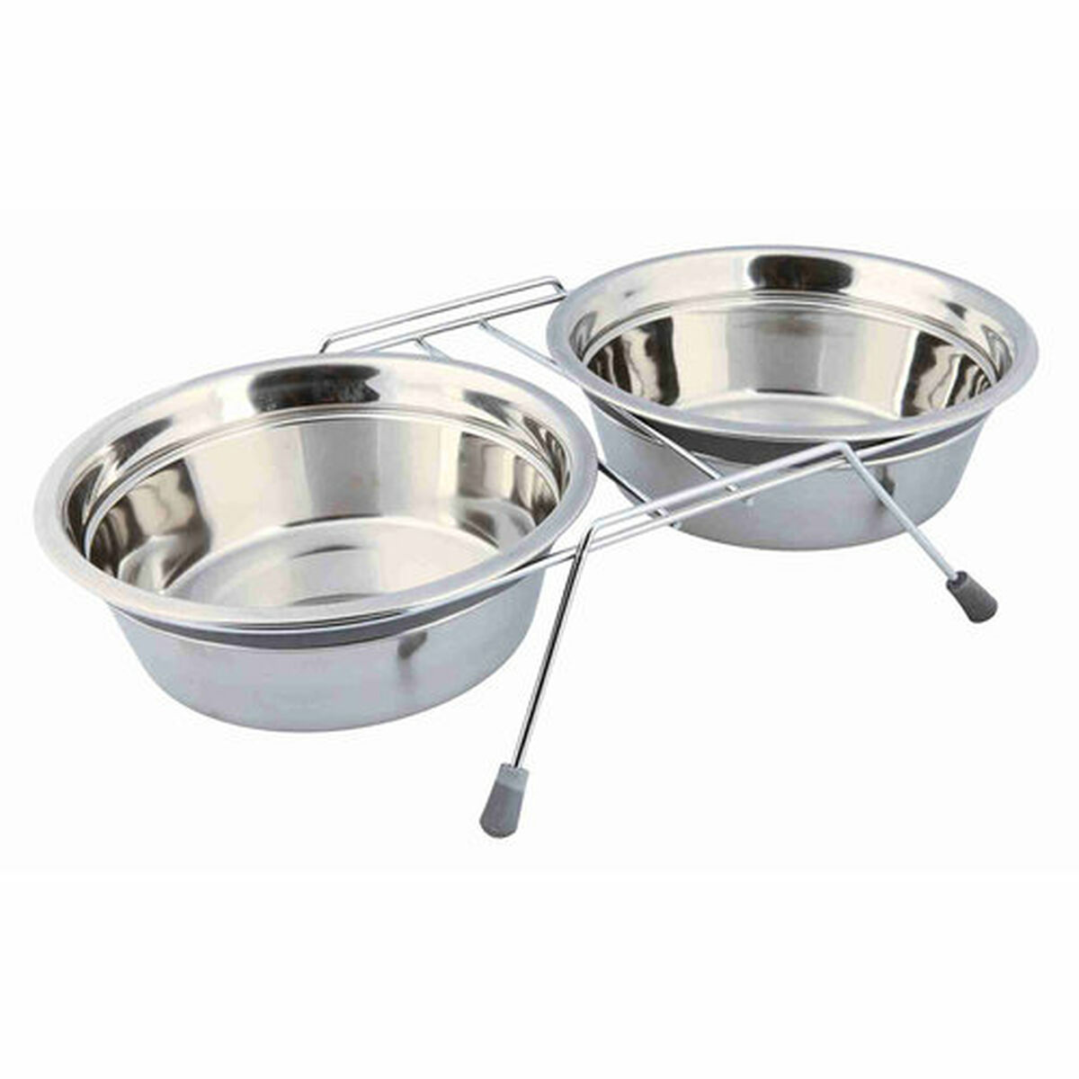 Dog Feeder Trixie Stainless steel Double 1,5 L 2 × 1,5 L, view 2