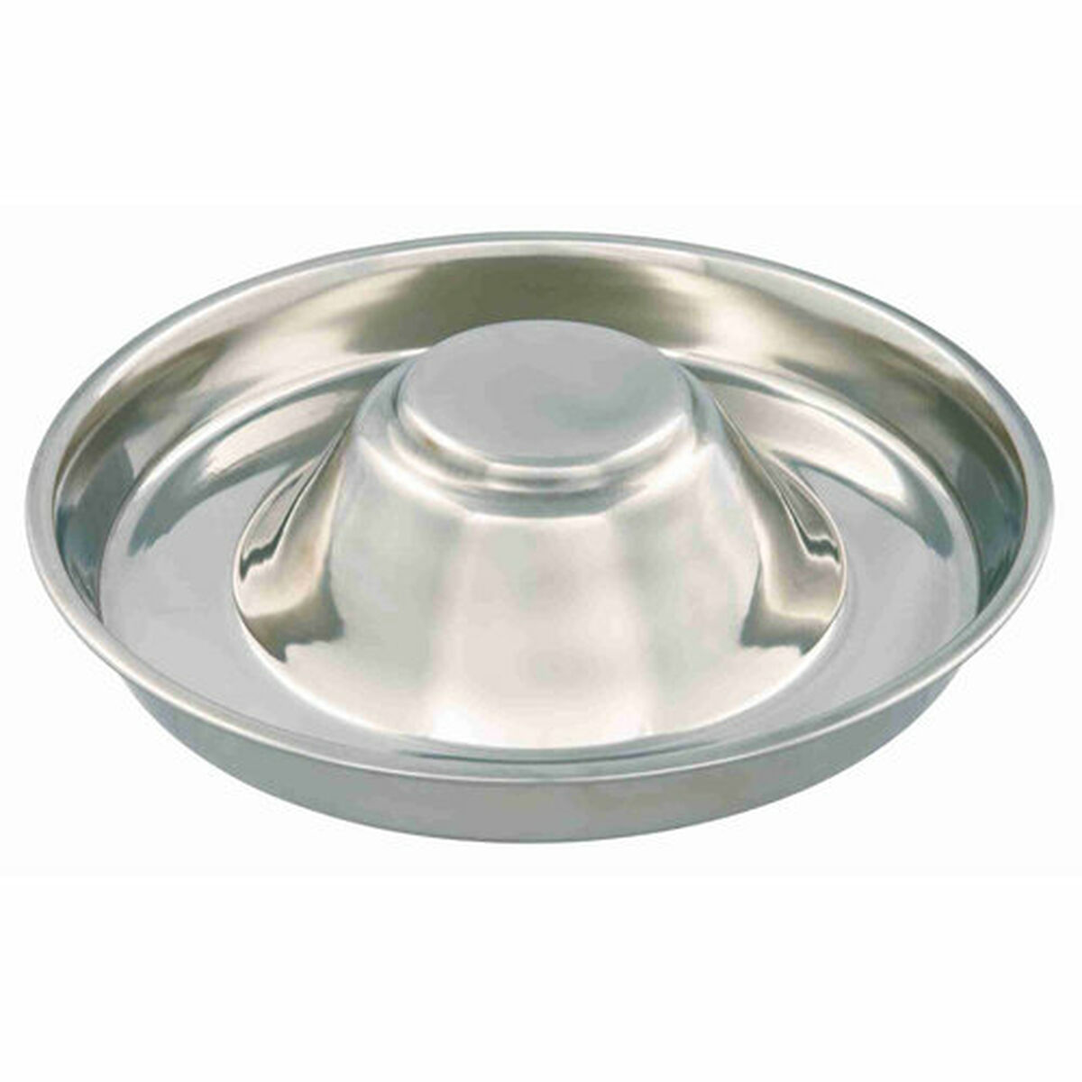 Pet feeding dish Trixie Stainless steel 1,4 L Silver, view 2