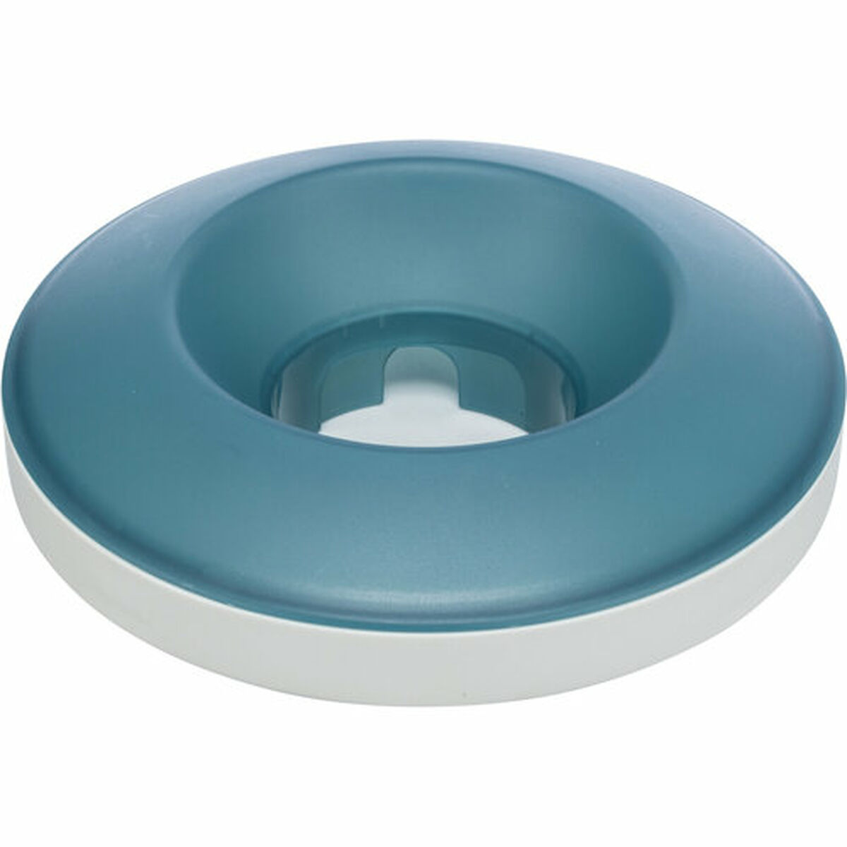 Voerbak voor honden Trixie Slow Feeding Blauw Grijs Natuurlijk rubber Plastic TPR Ø 23 cm 500 ml