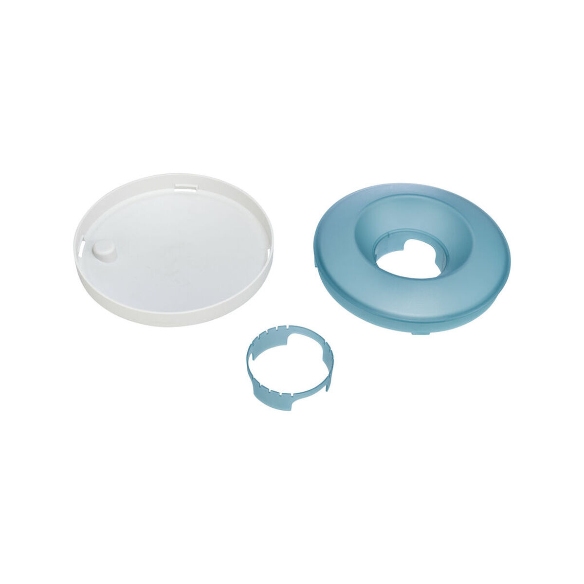 Voerbak voor honden Trixie Slow Feeding Blauw Grijs Natuurlijk rubber Plastic TPR Ø 23 cm 500 ml